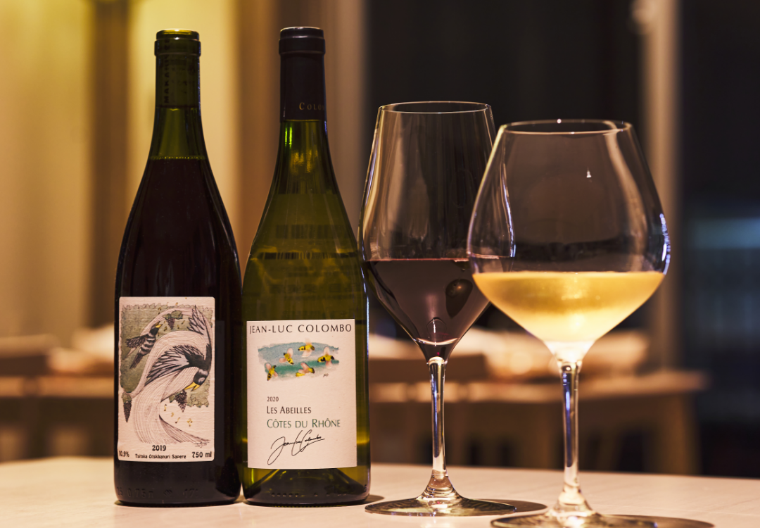 ドリンクペアリング5杯＋季節のディナーコース全6品の画像