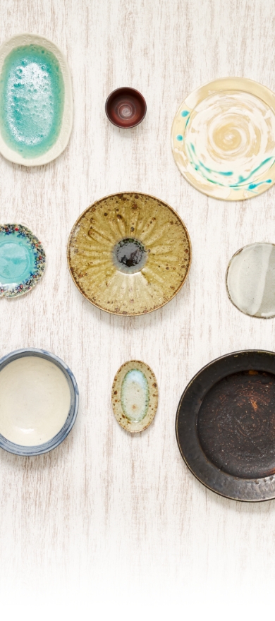 こだわりの食材を引き立たせる食器