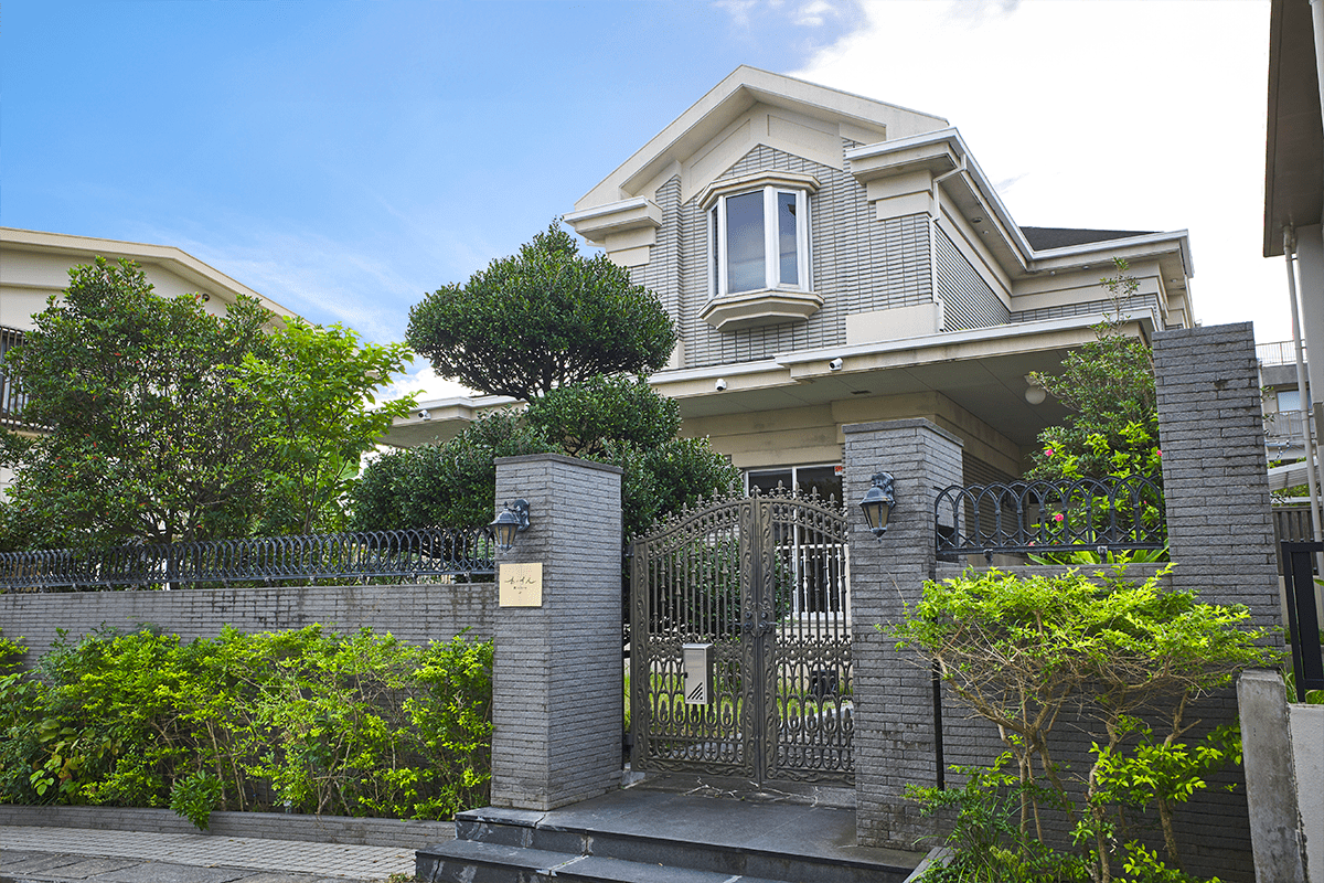 一軒家レストラン「あーすん」の外観