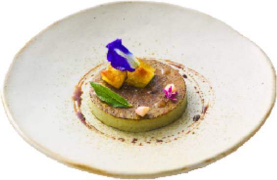 フーチバーの優しい苦味とリッチなクリーム