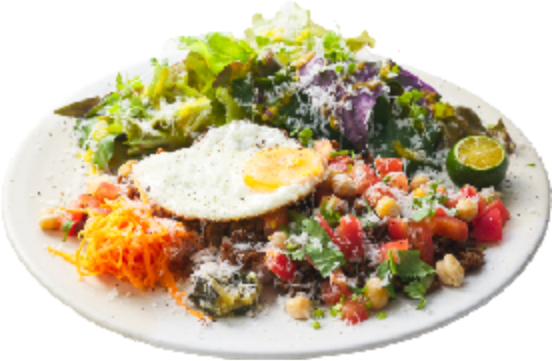 ヘルシーで美味しい女性の方にも人気なプレート